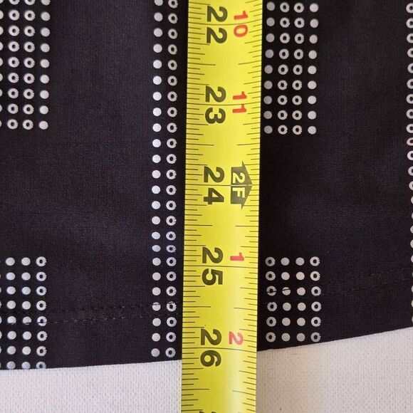 Artex Fashions Womens Abstract Sleeveless Pullover Blouse Black White Medium - Picture 7 of 9